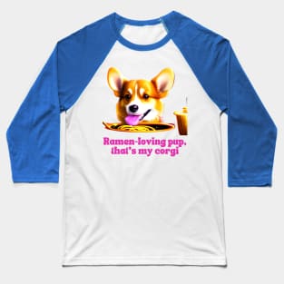 Pembroke Welsh Corgi Baseball T-Shirt